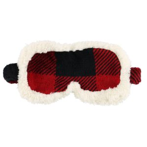 Lazy One Plush Sleep Masks for Women, Washable Cotton Eye Covers