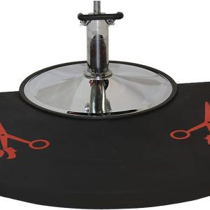 LCL Beauty 1/2" Semi Circle Anti Fatigue Beauty Barber Floor Mat