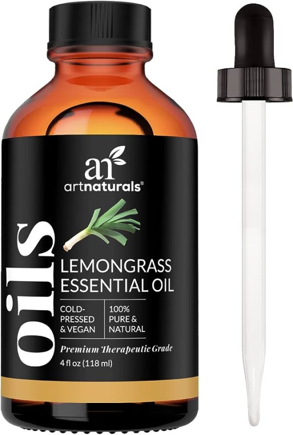 Lemongrass Essential Oil 4oz 100% Pure & Natural Therapeutic