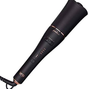 LENA Geniecurl Auto Hair Curling Wand with Ceramic Ionic Barrel and Smart