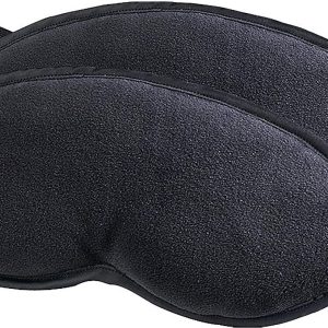 Lewis N. Clark Men's Travel Comfort Eye Mask with Adjustable Straps