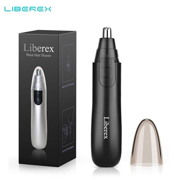 Liberex Nose Trimmer for Men - Stainless Steel Nose and Ear Hair Trimmer
