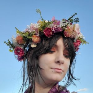 Light Up Flower Crown (Midsummer Rose)