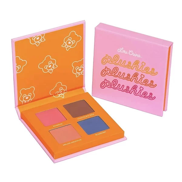 Lime Crime Plushies Pressed Pigment Eyeshadow Quad Makeup Palette