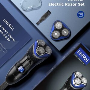 Limural Mens Electric Razors for Shaving