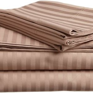 Linen Adda 4 PC Bed Sheet Set 400 TC 100% Egyptian Cotton Super Soft Long Staple