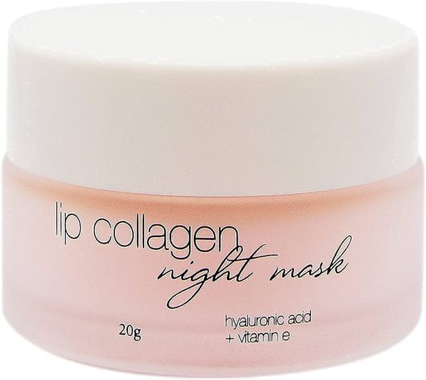 Lip Collagen Night Mask w/ Hyaluronic Acid for Fuller Soft Lips