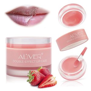 Lip Scrub, Lip Mask and Lip Exfoliator with Double Effect