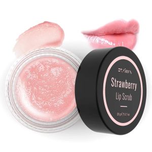 Strawberry Lip Scrub - Exfoliate, Moisturize, and Restore for Lush, Comfortable Lips