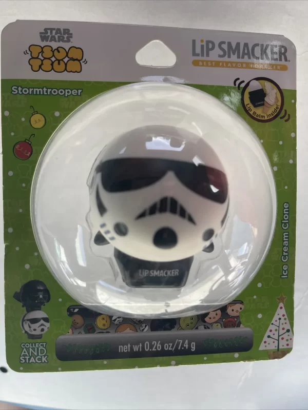 Lip Smacker Disney Tsum Tsum Lip Balm, Storm Trooper Ice Cream Clone, 0.26 Ounce