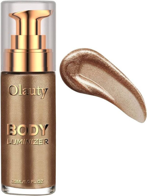 Liquid Illuminator, Firstfly Body Highlighter Makeup Smooth Shimmer Glow Liquid