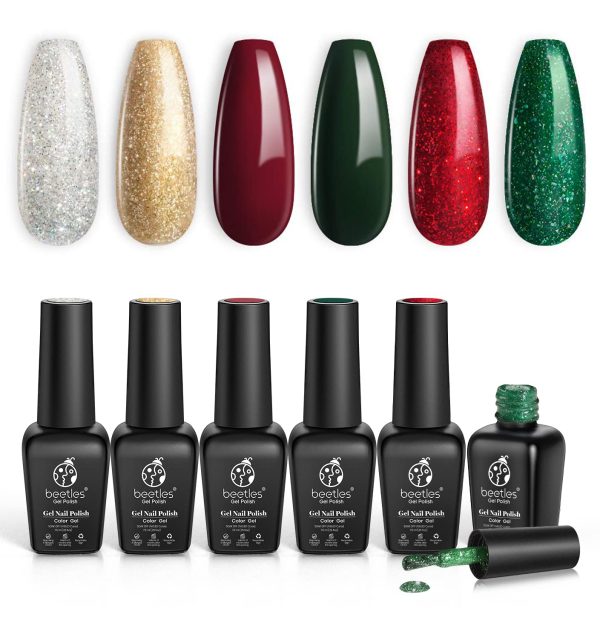 Live Green Nail Polish Set - 14 MINI Nail Polish Colors, Polish Kit