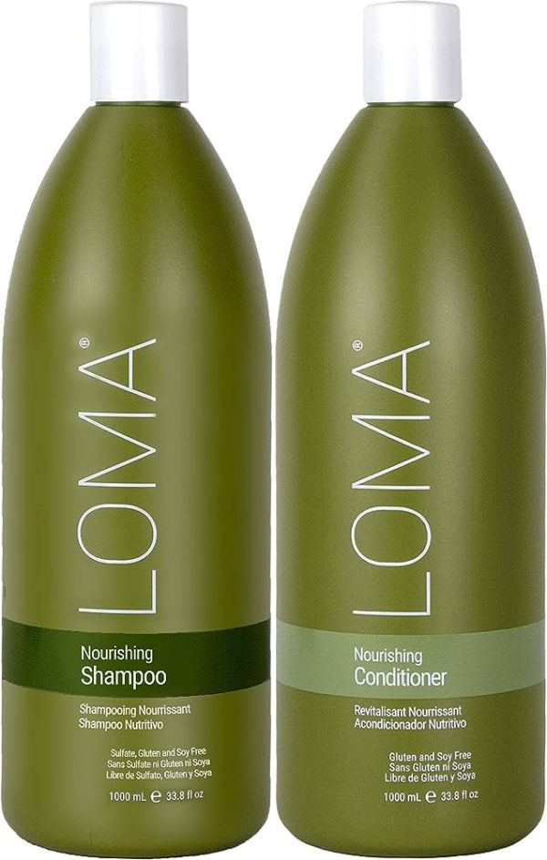 Loma Hair Care Nourishing Shampoo Nourishing Conditioner Duo