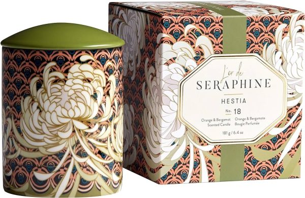 L'or de Seraphine Premium Scented Candle in Designer Ceramic Jar