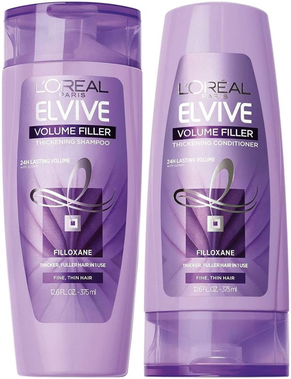 L'Oréal Paris Elvive Volume Filler Thickening Conditioner, for Fine or Thin Hair