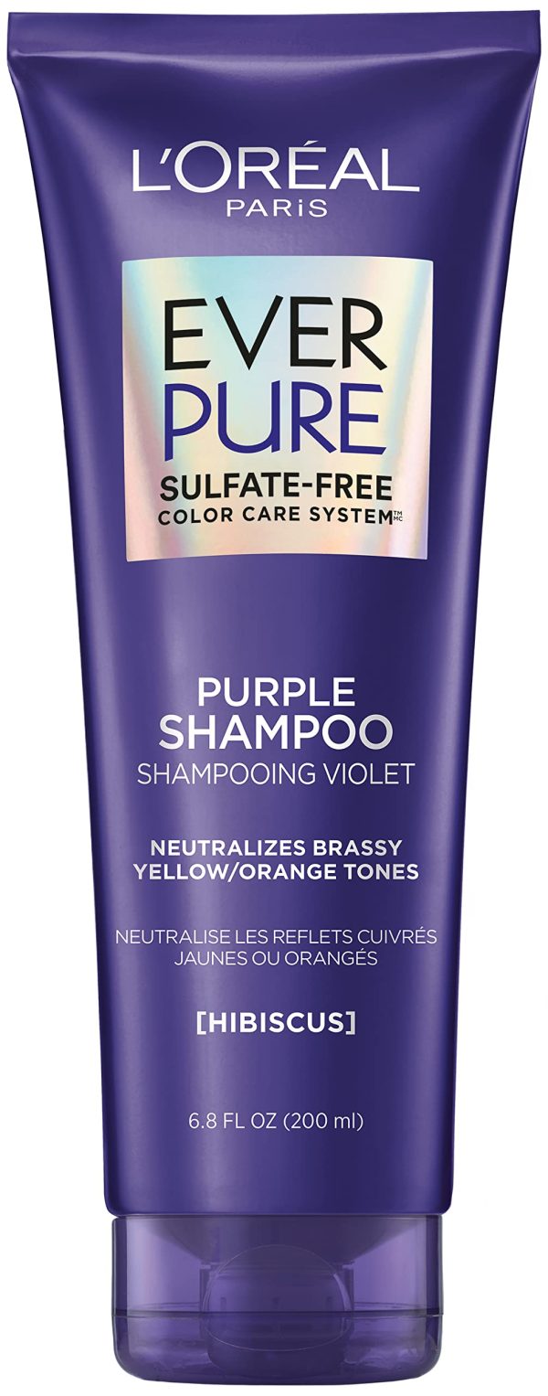 L'Oréal Paris Hair Care EverPure Sulfate Free Brass Toning Purple Shampoo