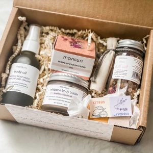 Love Your Skin, Luxury Natural Skincare Gift Set, Self Care Gifts for Women