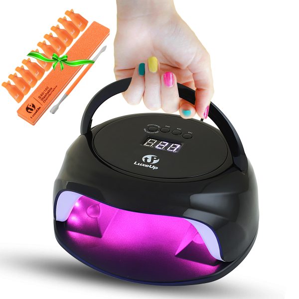 LuxeUp 85W UV LED Nail Gel Polish Curing Lamp