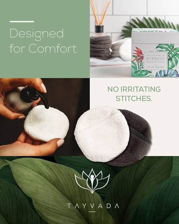 Luxury Bamboo Reusable Makeup Remover Pads