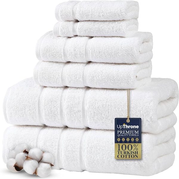 Luxury Bath Towels Set ,100% Turkish Cotton