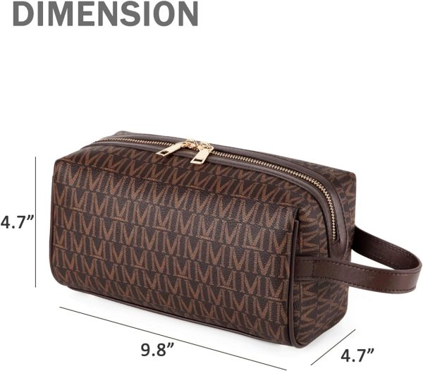 Luxury Make Up Bag | Cosmetic Pouch | Travel Toiletry Bag for Men Women