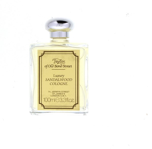 Luxury Sandalwood Cologne 100ml by Taylor of Old Bond Street – Classic Men’s Fragrance