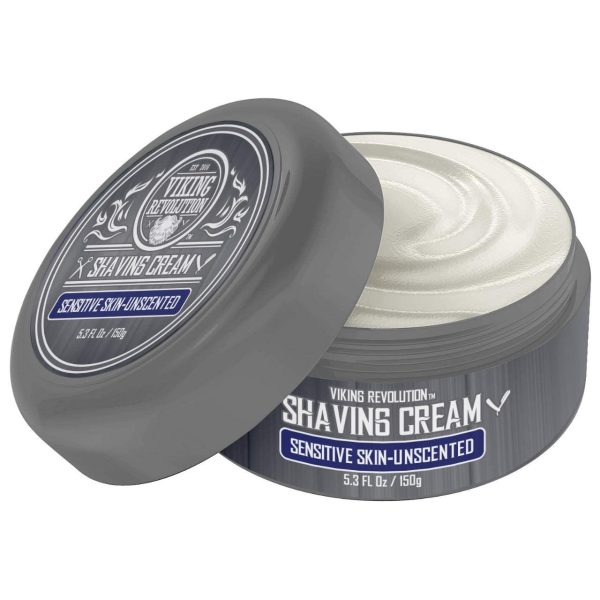 Luxury Shaving Cream for Sensitive Skin- Unscented