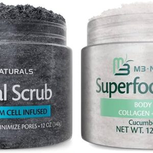 M3 Naturals Superfood Scrub infused with Collagen and Stem Cell