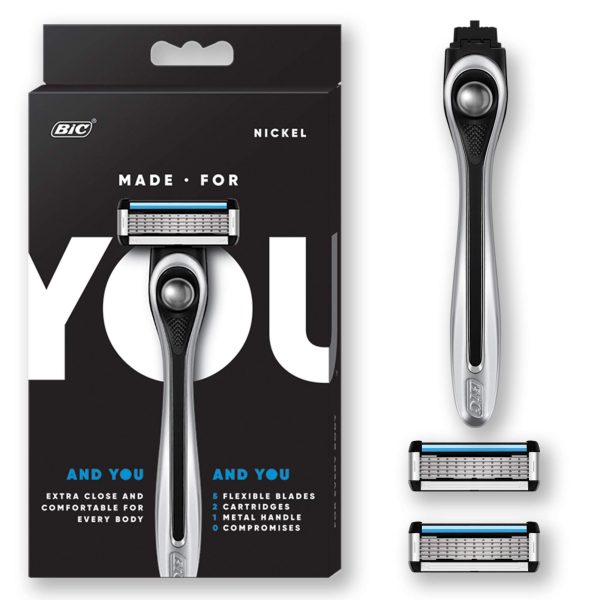 Made For YOU by BIC Shaving Razor Blades for Every Body