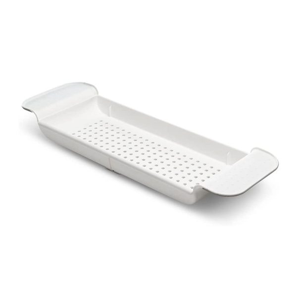 madesmart Expandable Bath Shelf - White