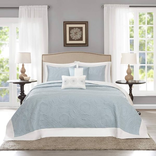Madison Park Bedspread Set - Luxury Textured Quilt