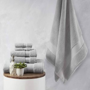Madison Park Signature Splendor Luxury 100% Cotton Bathroom Towel Set