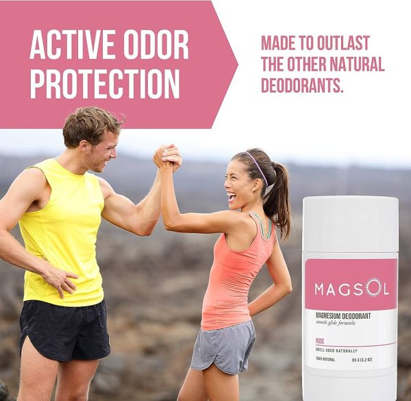 MAGSOL Aluminum Free Deodorant for Women