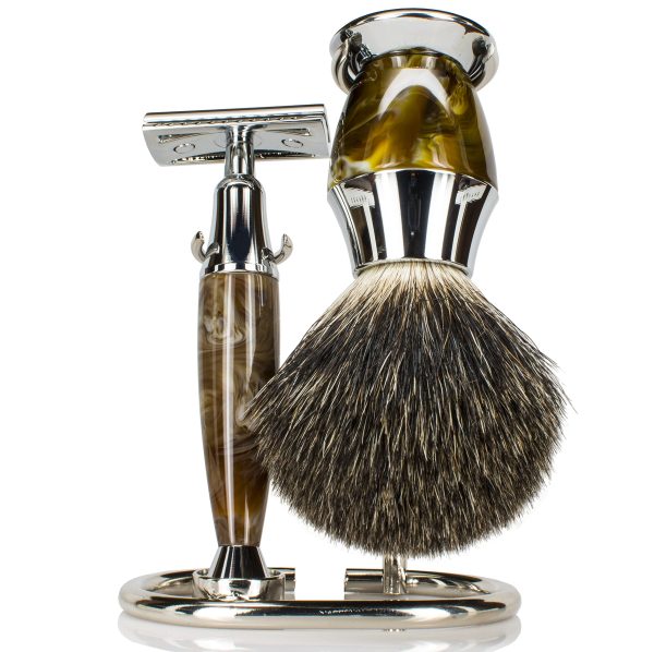 Maison Lambert Ultimate Shaving Kit Set with Organic Shaving Soap