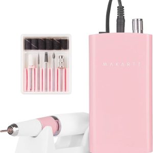 Makartt 30000RPM Nail Drill Machine Rechargeable Portable Electric