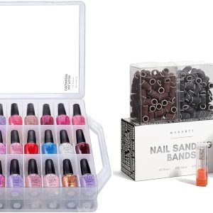 Makartt Universal Clear Nail Polish Organizer Holder for 48 Bottles