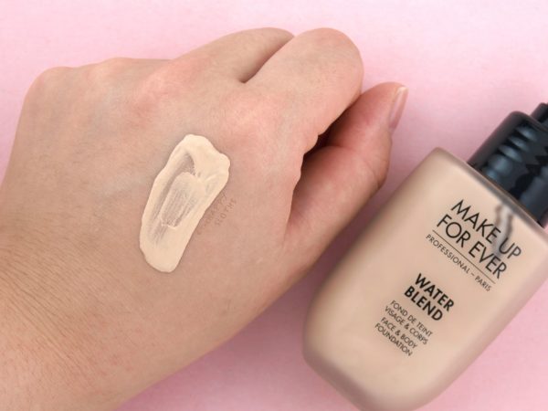MAKE UP FOR EVER Water Blend Face & Body Foundation | Lightweight, Buildable Coverage for Dewy Glow