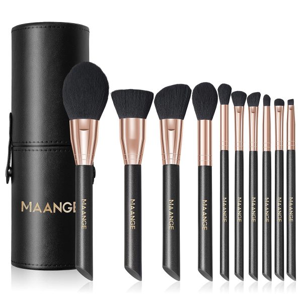 Makeup Brush set, 10 Pcs Premium Makeup Brushes Foundation Brush