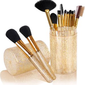 Makeup Brush Sets - 12 Pcs Makeup Brushes for Foundation Eyeshadow