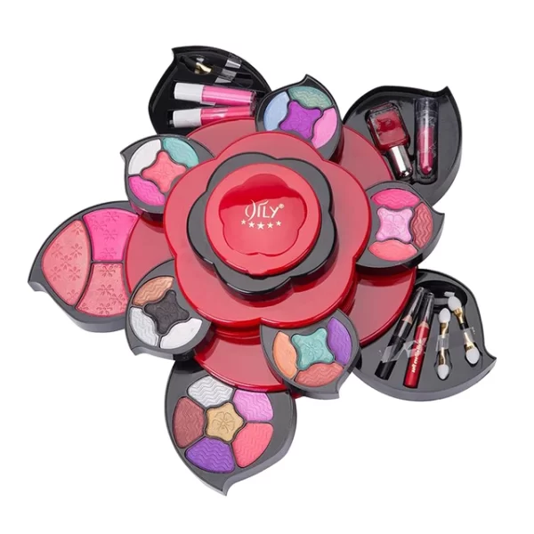 Makeup Kits for Teens - Flower Make Up Pallete Gift Set for Teen Girls and Women