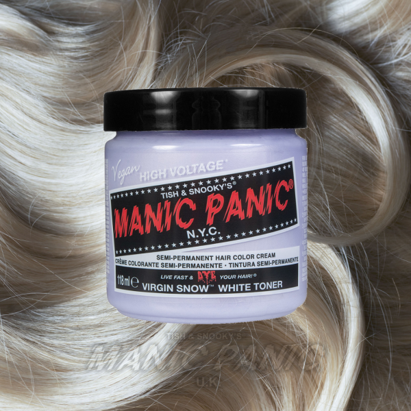 Manic Panic Virgin Snow Hair Toner - Blonde Toner