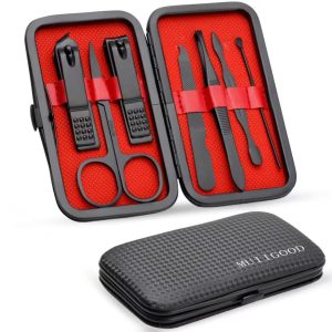 Manicure Pedicure Set Nail Clippers，MUIIGOOD Nail Care Kit Professional Travel
