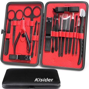 Manicure Set - Nail Kit - Pedicure Kit - Grooming Care Tools for Men and Women