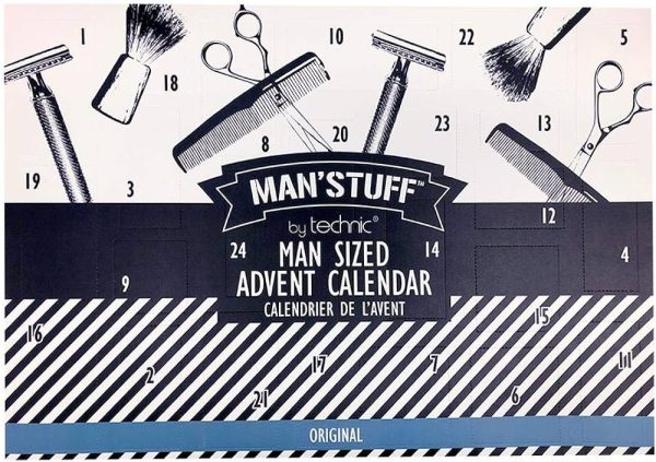 Man'Stuff by Technic 24 Day Men's Toiletry Product Christmas Advent Calendar