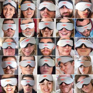 Manta Sleep Mask - 100% Blackout Eye Mask - Zero Eye Pressure