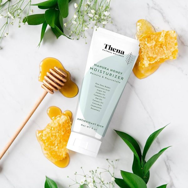 Manuka Honey Moisturizer Cream Face & Body Lotion For Dry Itchy Skin Relief