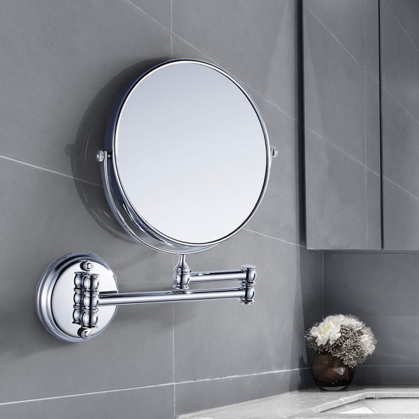 MARMOLUX ACC Makeup Mirror Wall Mount 8 Inch Dual Side