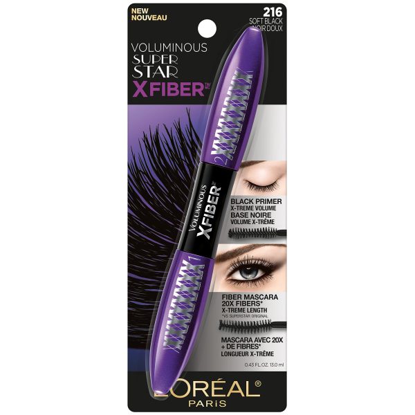 Mascara Waterproof Black - Voluminous Mascara - Fiber Mascara