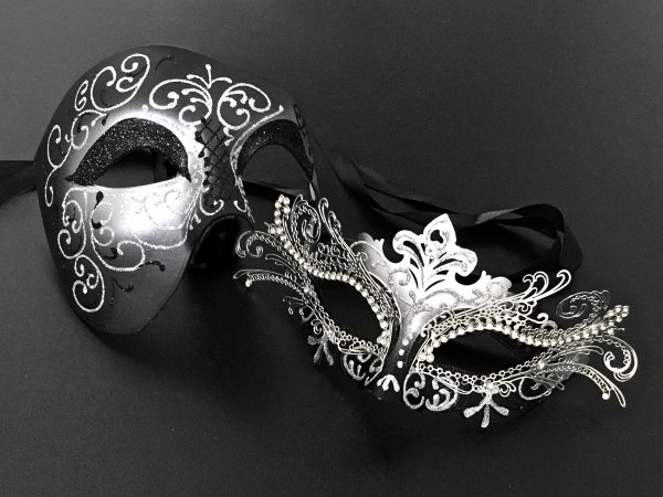 Masquerade Mask for Couple Women and Men