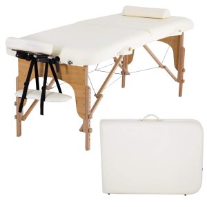Massage Table Portable Massage Bed Spa Bed 73" Long 28" Wide Hight Adjustable